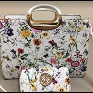 COPY - NWT Handbag Top Handle Shoulder Bag Tote Satchel Purse with Matching Wal…